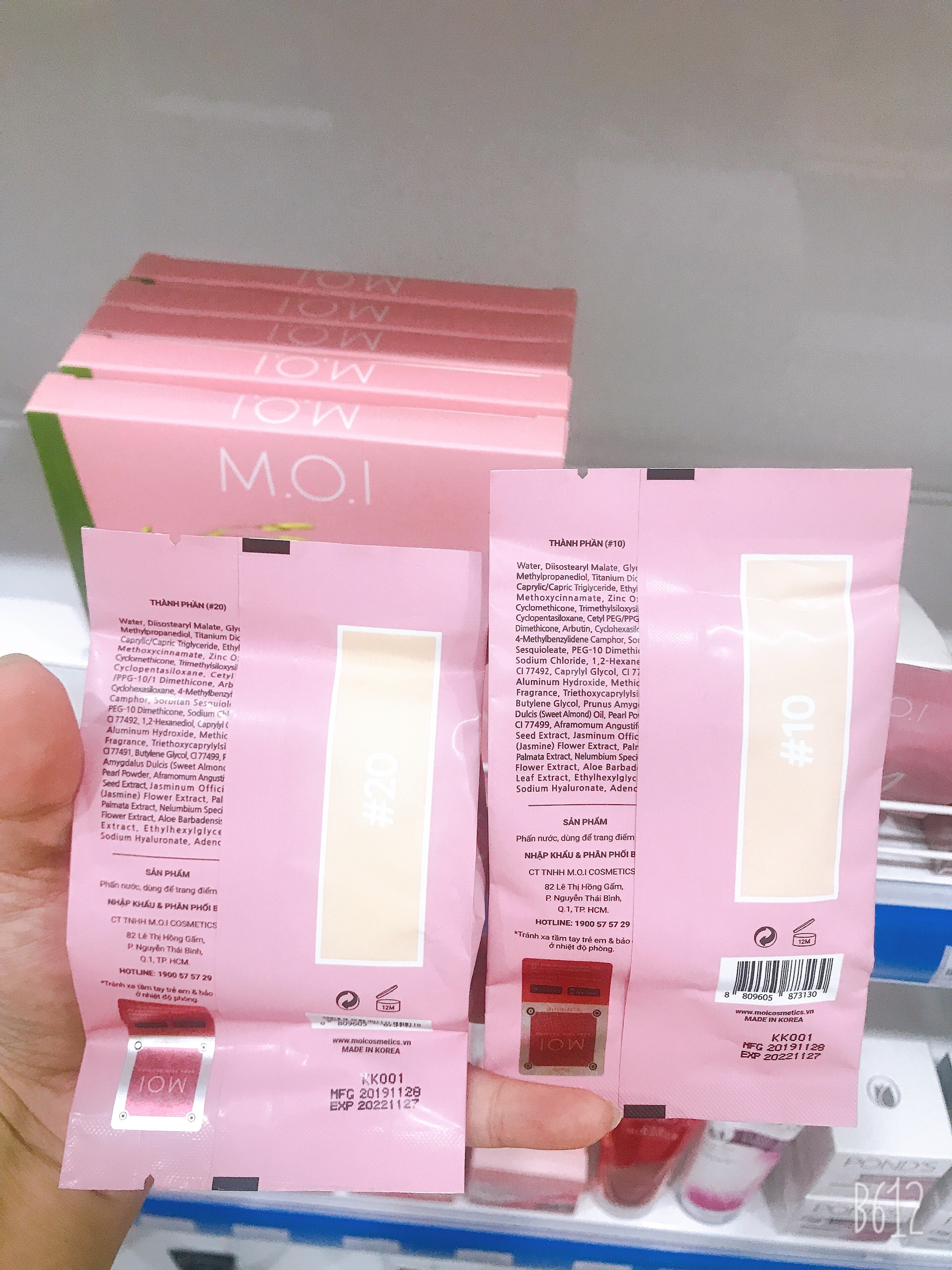 [HCM][Hàng Chính Hãng] Lõi phấn nước HỒ NGỌC HÀ #10 #20 #30 [ Mỹ Phẩm MOI]