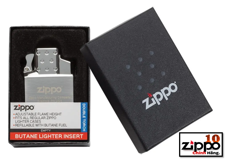Ruột Zippo sử dụng Gas Butane Lighter Insert – Double Torch