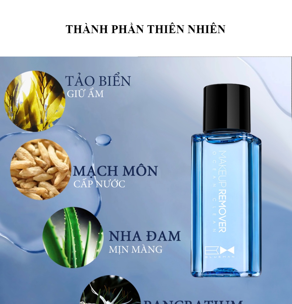 Mẫu Thử Nước Tẩy Trang Ocean Blueman 50ml