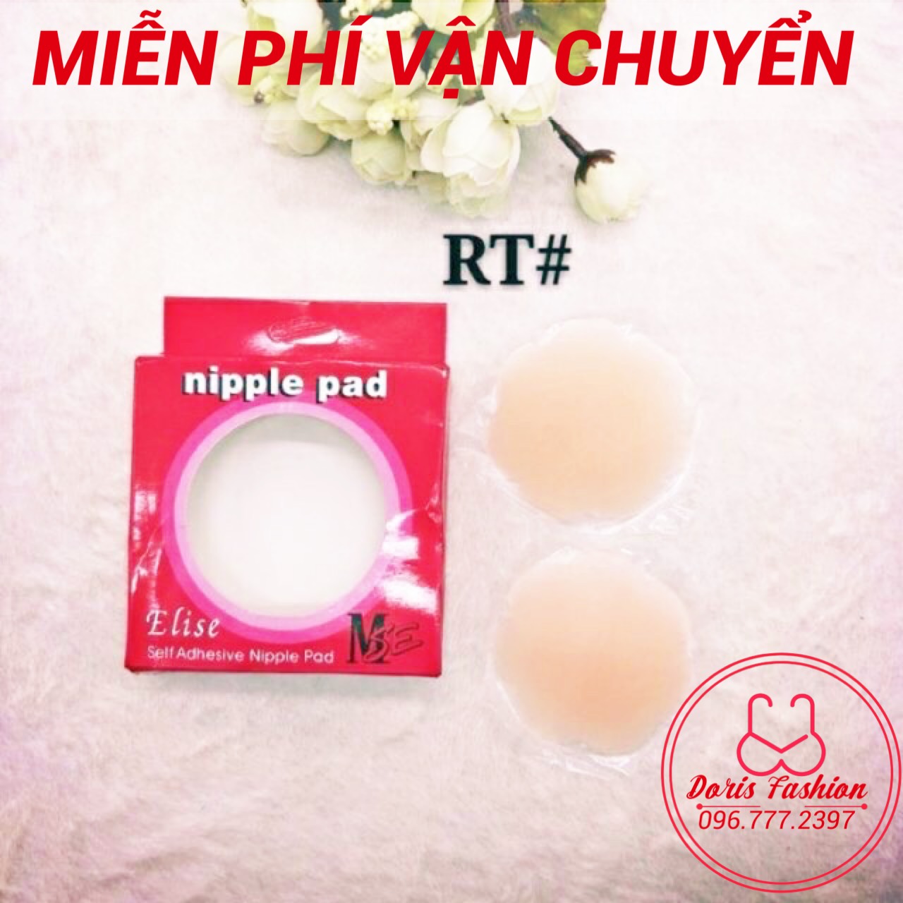 Cặp miếng dán ngực nhũ hoa silicon