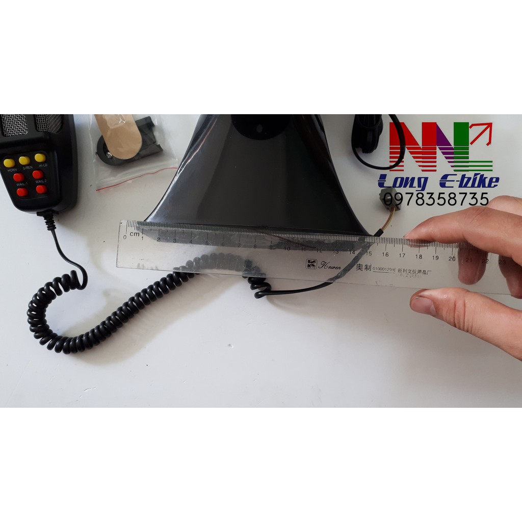 còi hú 7 tiếng , có chế độ mic