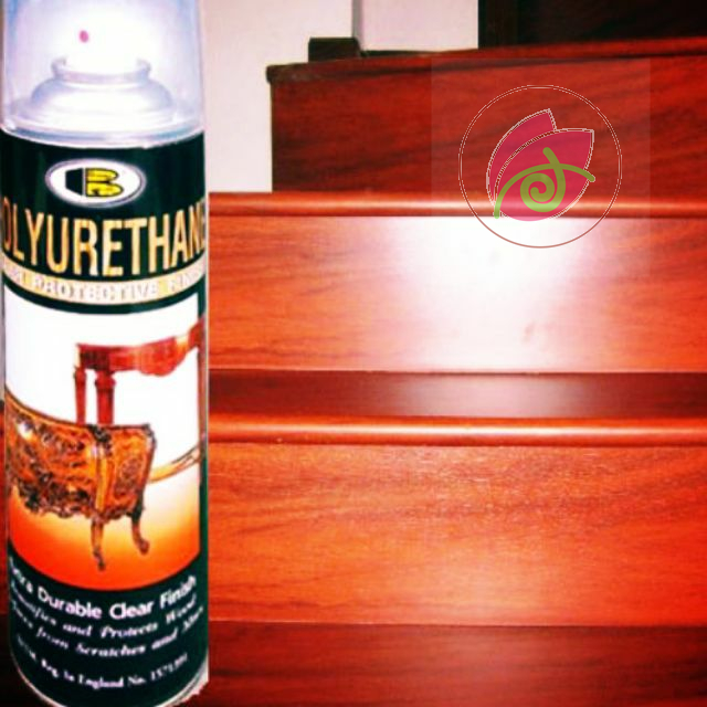 Sơn xịt bóng gỗ PU POLYURETHANE- Trong , Bóng mờ