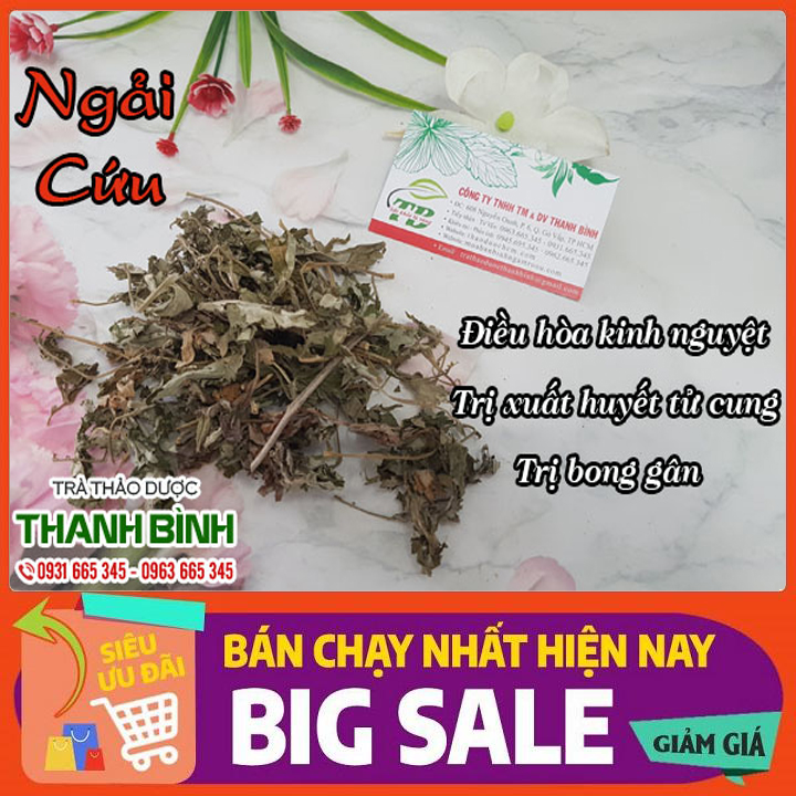 Ngải Cứu Loại Đặc Biệt 100g Hàng Cty - Dược Liệu Thanh Bình