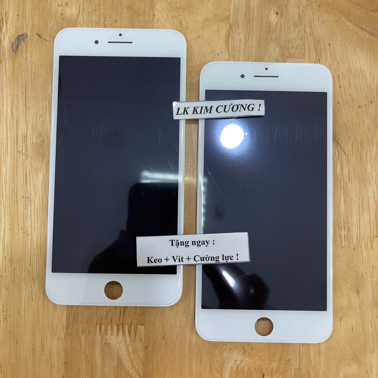 Màn hình tương thích ip 7 plus, Loại linh kiện