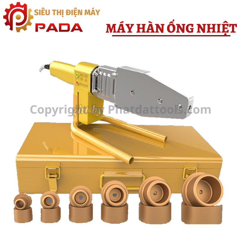 Máy Hàn Ống Nhiệt PPR cao cấp-Đầu hàn 20-63-Bảo hành 6 tháng