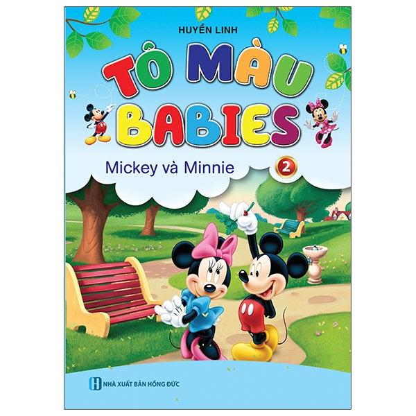 Fahasa - tô màu babies 2 - mickey và minnie
