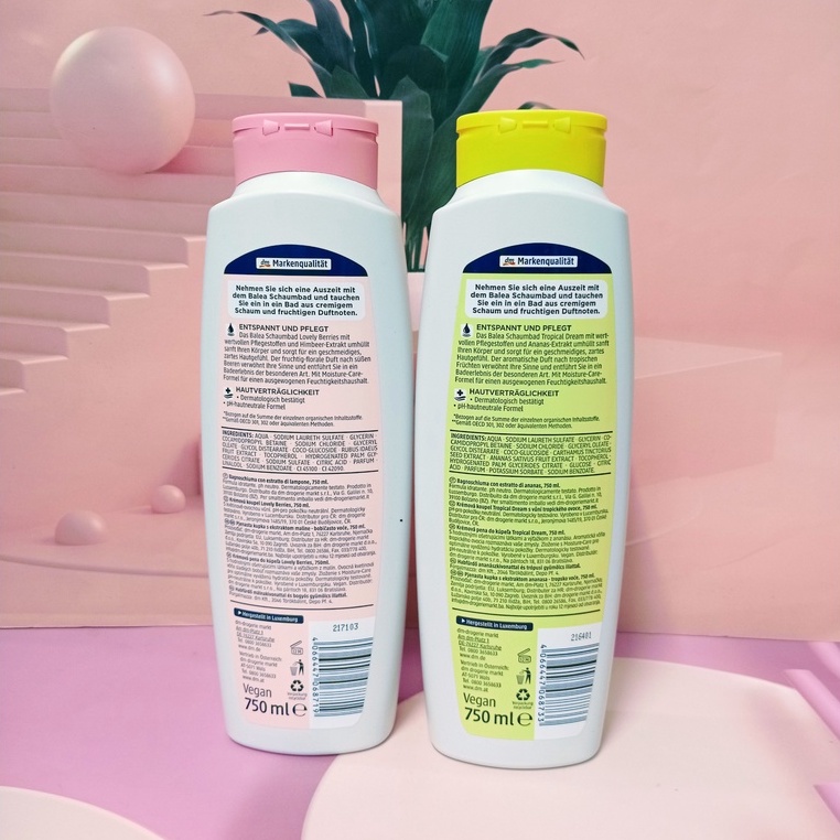 Sữa tắm Balea nội địa Đức 750ml