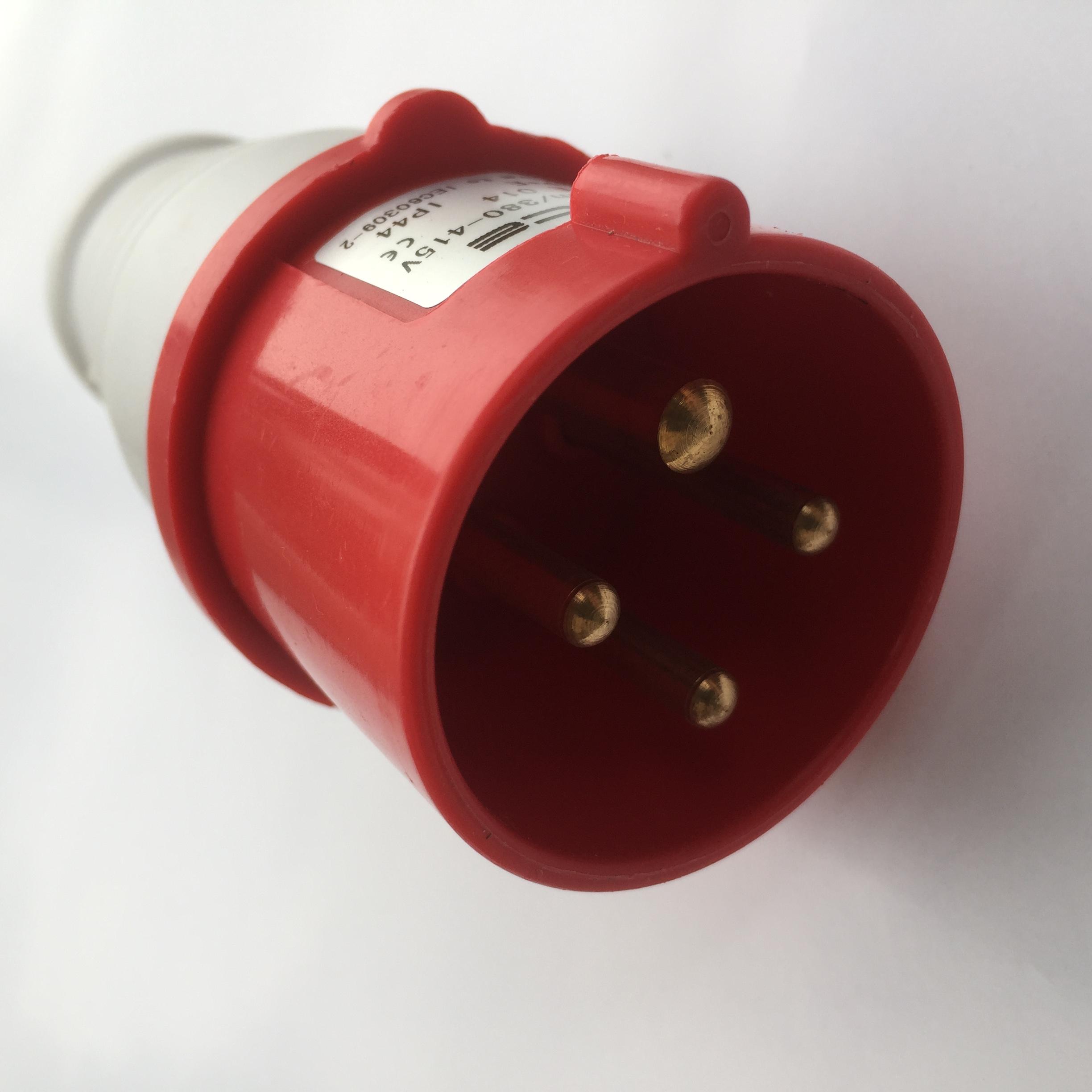 Phích cắm công nghiệp 4 chấu 32A