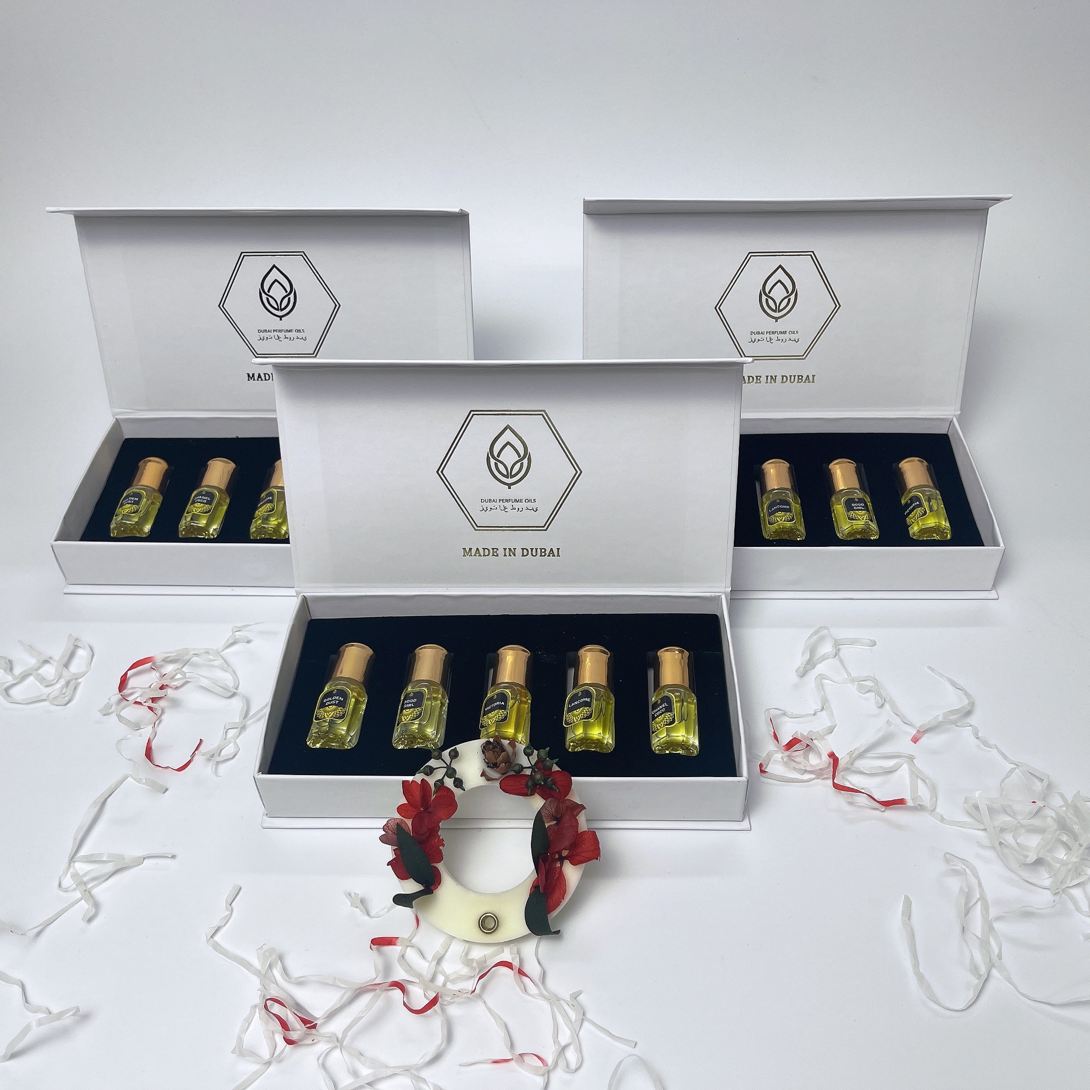 Set 5 lọ tinh dầu nước hoa dubai mini dạng lăn siêu thơm