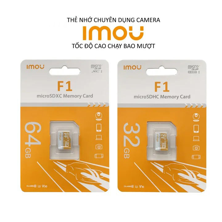 Imou f1 memory card 32gb / 64gb high speed ​​micro sd - genuine