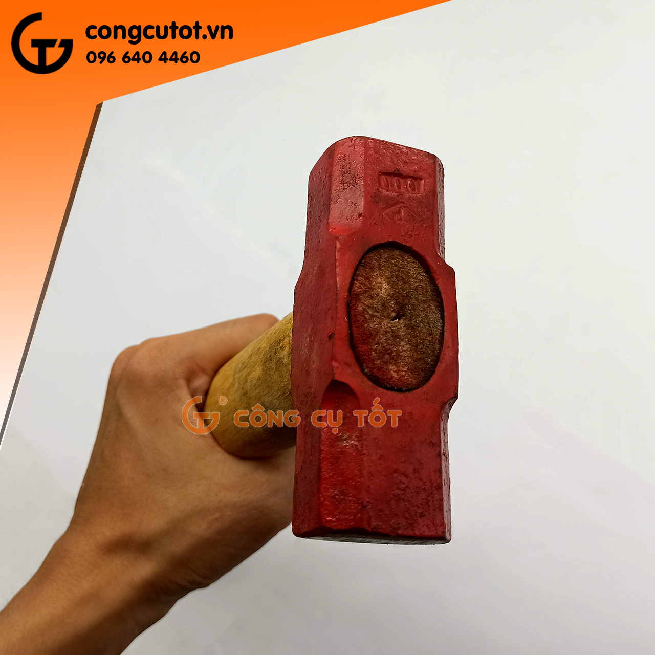 Búa lục giác cán gỗ 0.75kg