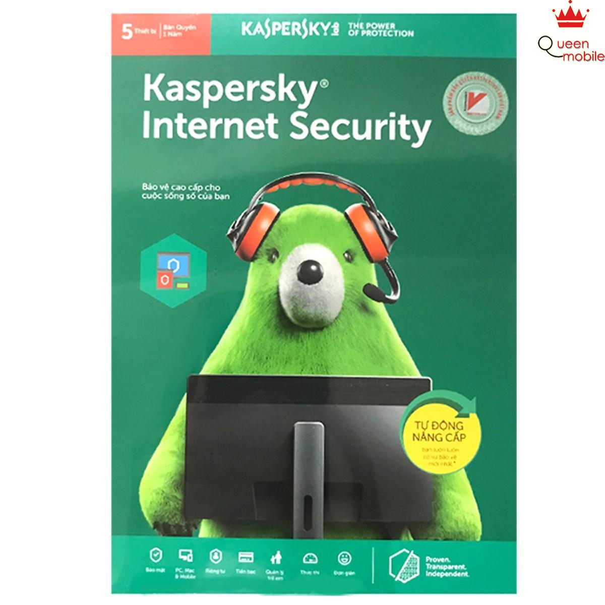 [HCM]Kaspersky Internet Security Cho 5 Máy Tính - KIS5U
