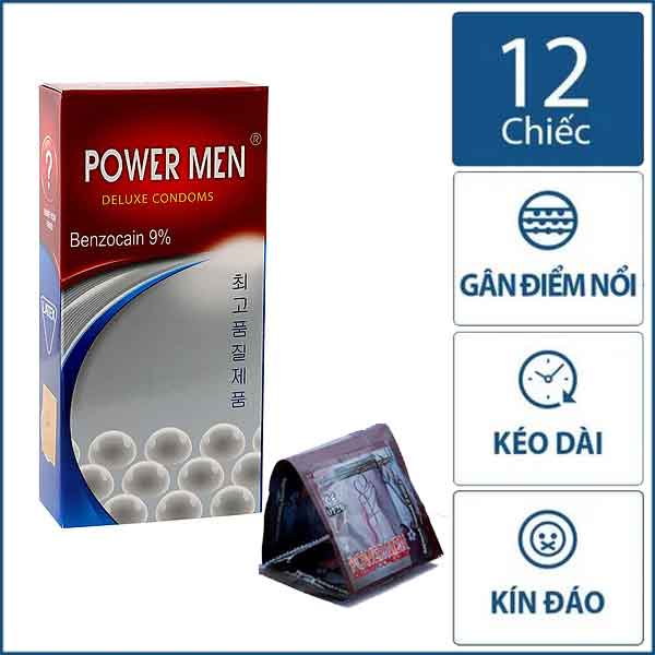 Bao cao su Power men Ngọc Trai 12 cái