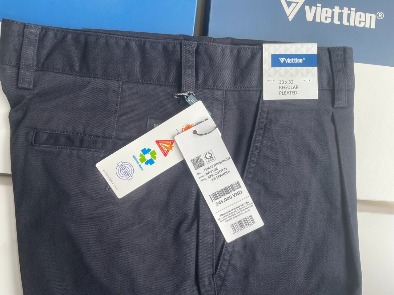 Quần kaki nam Việt Tiến