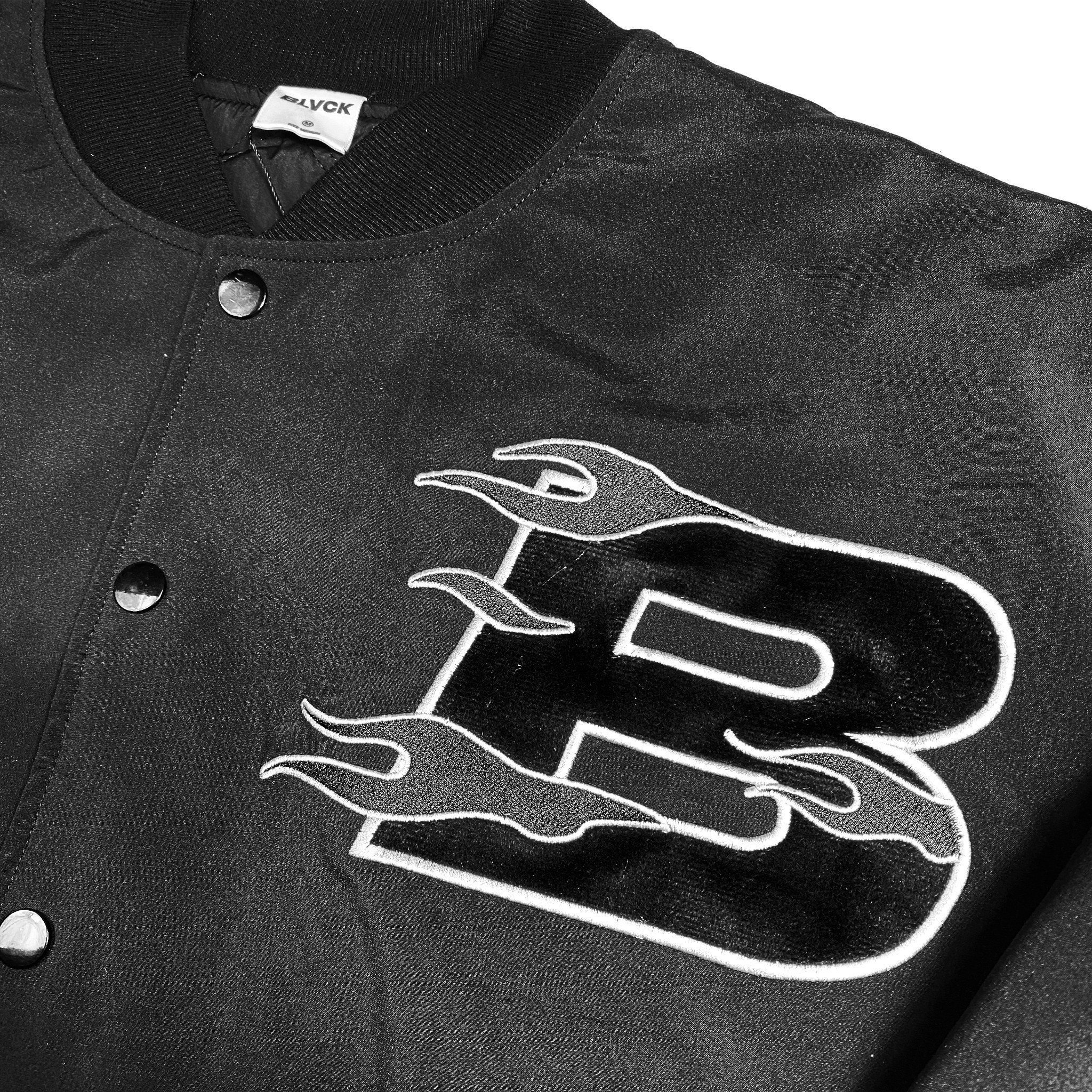 BLVCK "Missing" Varsity Jacket