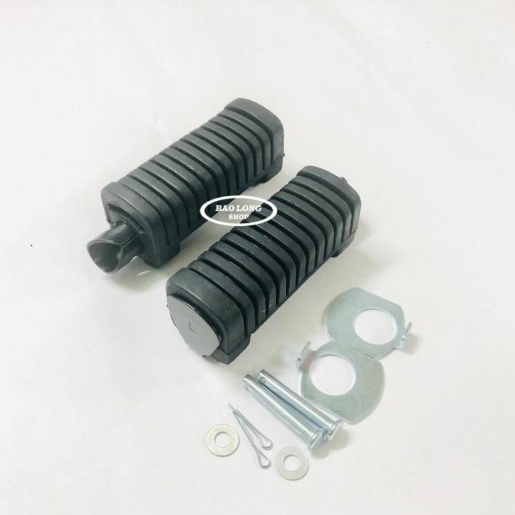 Cặp gác chân cao su zin gắn xe wave