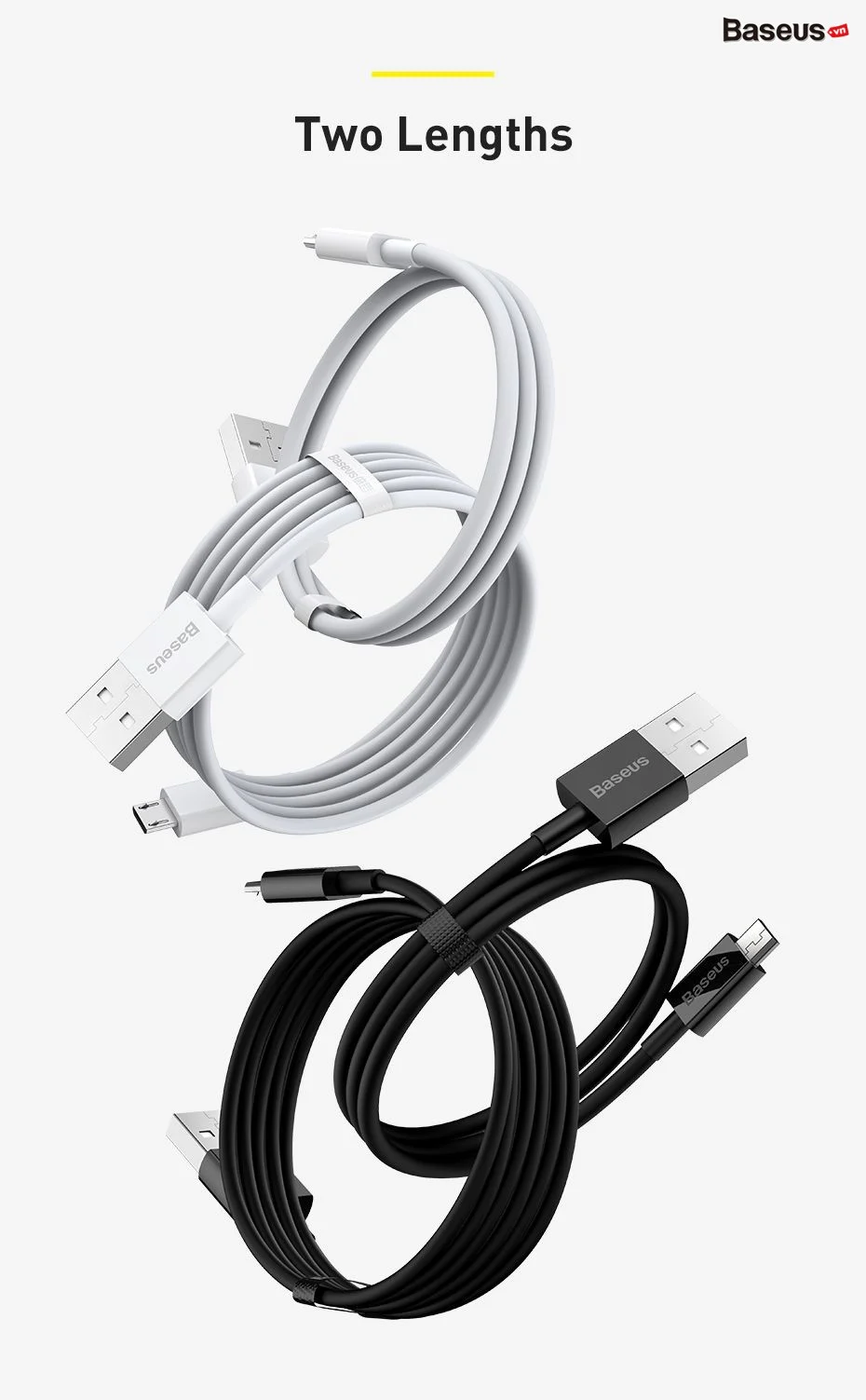 Cáp sạc nhanh Micro USB Baseus Superior Series Fast Charging Data Cable ( 2A, 480Mbps, USB to Micro, Quick Charging & Sync Data TPE Cable)