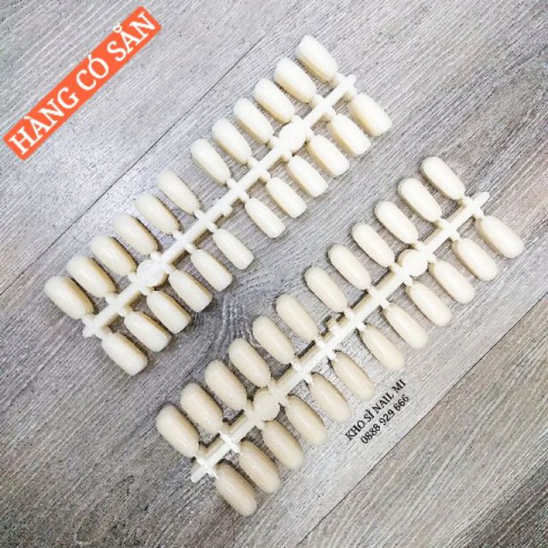 MÓNG BẺ GẮN BẢNG MÀU THÔNG DỤNG 1 BỊCH 5 VỈ 120 MÓNG giá rẻ