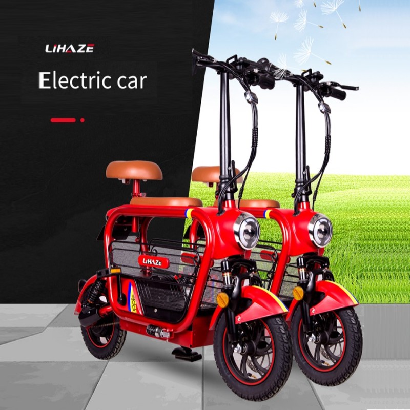 Phân phối Xe Điện Mini Hot Girl Lihaze (Pin Lithium 48v-8A)