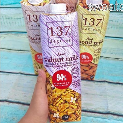 Sữa hạt nguyên chất 137 degrees 1 lít