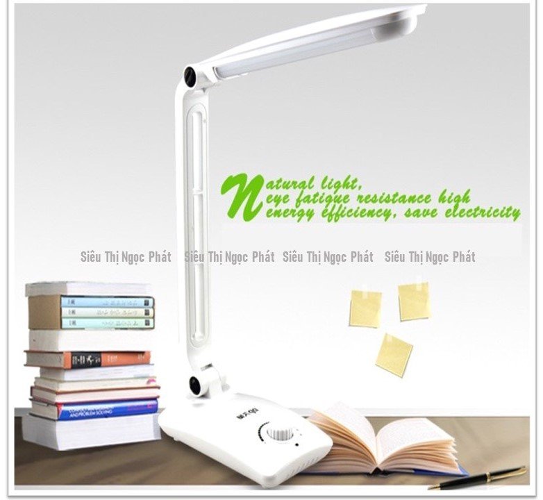 [ĐÈN LED DP CHÍNH HÃNG] Đèn Sạc Chống Cận Thị_42 Bóng Led Siêu Sáng_DP-6012