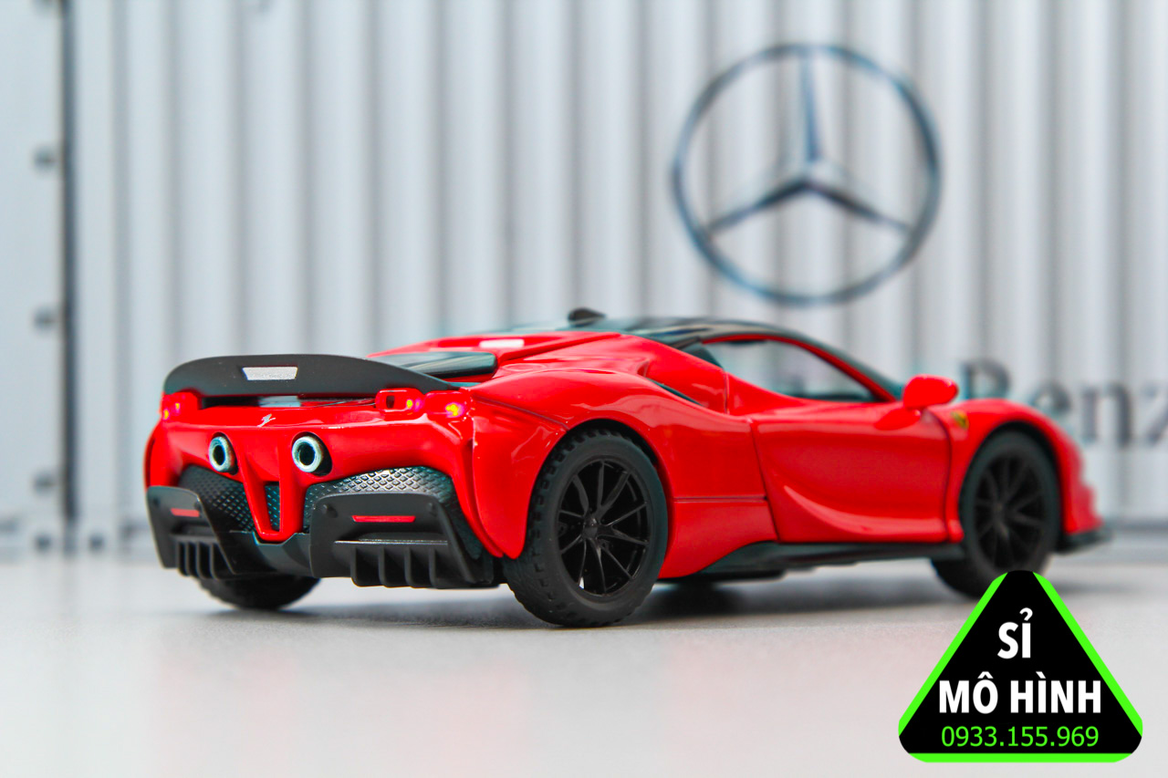 [ Sỉ Mô Hình ] Mô hình siêu xe Ferrari SF 90 1:32