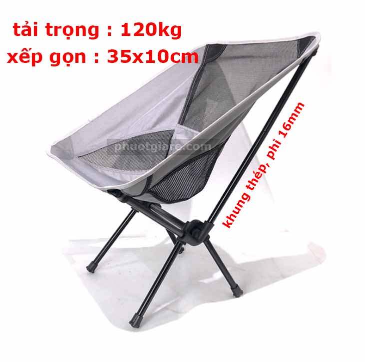 [HCM]Ghế phượt du lịch cắm trại câu cá xếp gọn
