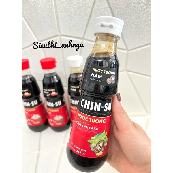 Nước Tương Chin-Su Tỏi Ớt 330ml