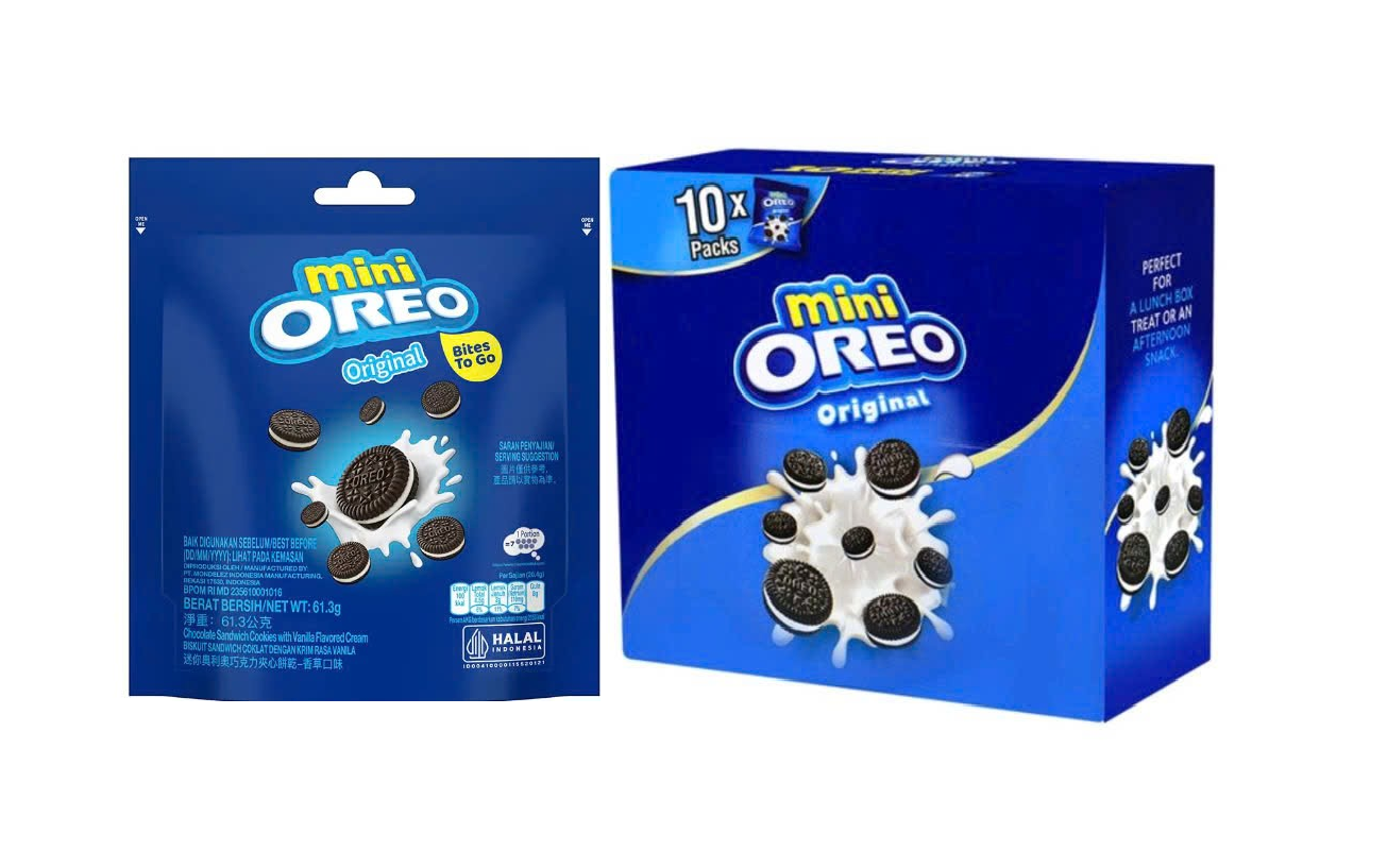 Bánh Quy Sôcôla Oreo Mini Vị Vanilla