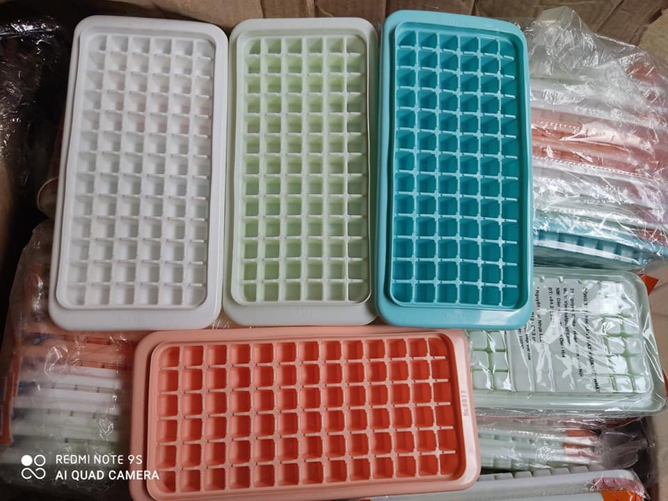 Vỉ silicon làm đá 78 viên, khay nhiều ô, khuôn đa năng
