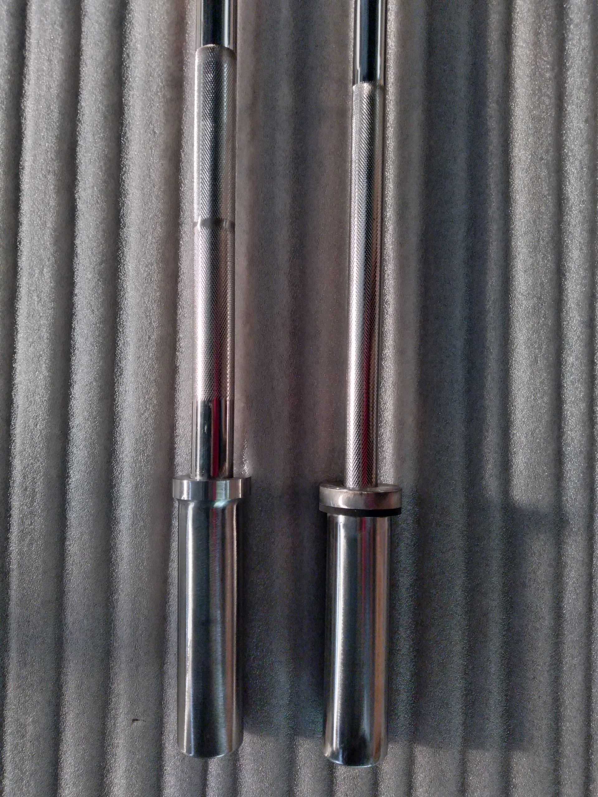 Thanh đòn tạ 2,2m inox phi 50 (tặng bộ khóa đòn tạ ABs xịn xò - hàng loại 1)