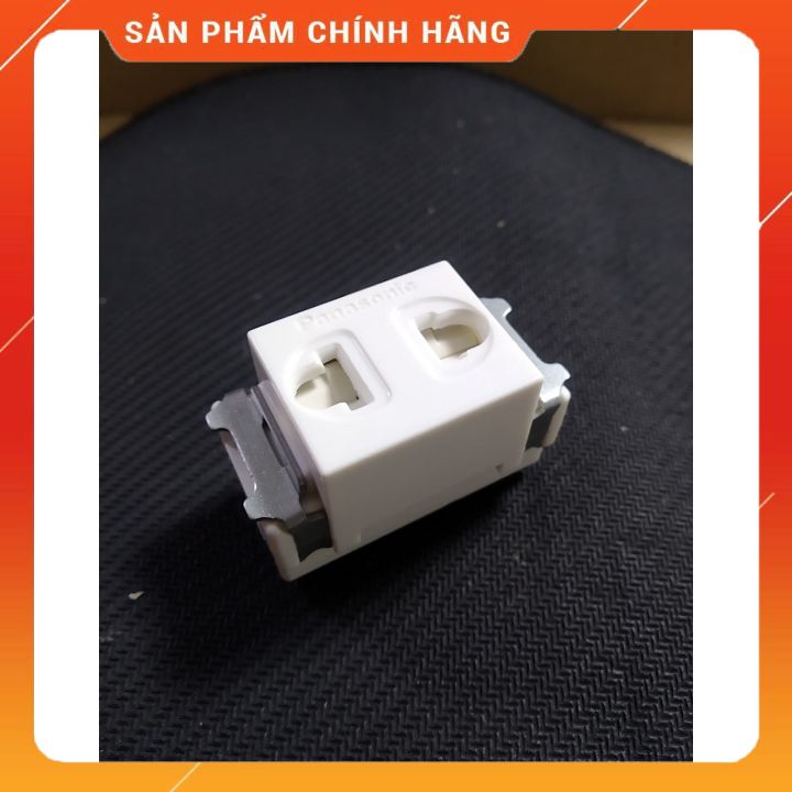 Ổ cắm Panasonic WNV1081-7W(10 cái/hộp,hạt nhỏ)