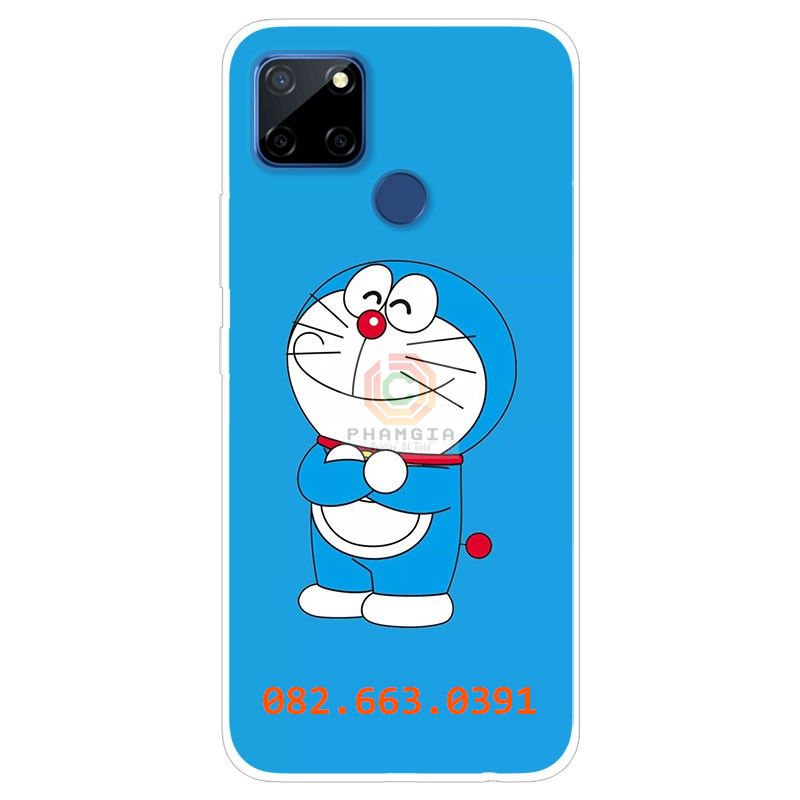 Ốp lưng Realme C15 dẻo in hình dễ thương