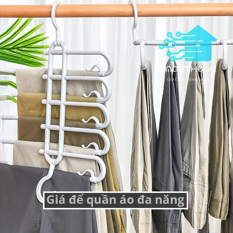 Móc Treo Quần Áo Đa Năng Nhật Bản