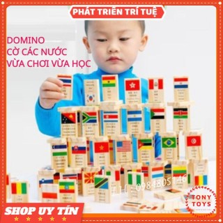 Đồ Chơi Domino 100 Lá Cờ Các Quốc Gia Các Nước Trên Thế Giới Cho Bé thumbnail