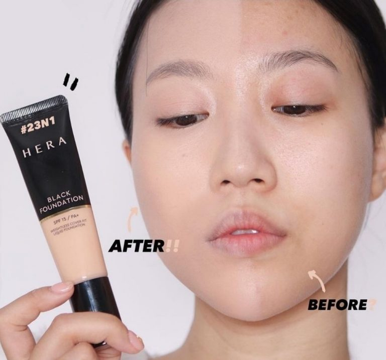 Kem Nền HERA Black Foundation FULL SIZE SPF15/PA+ 35ml