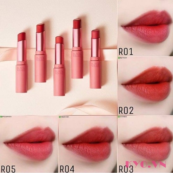 [6-11/12 VOUCHER GIẢM 8%]Son Thỏi Black Rouge Rose Velvet Lipstick