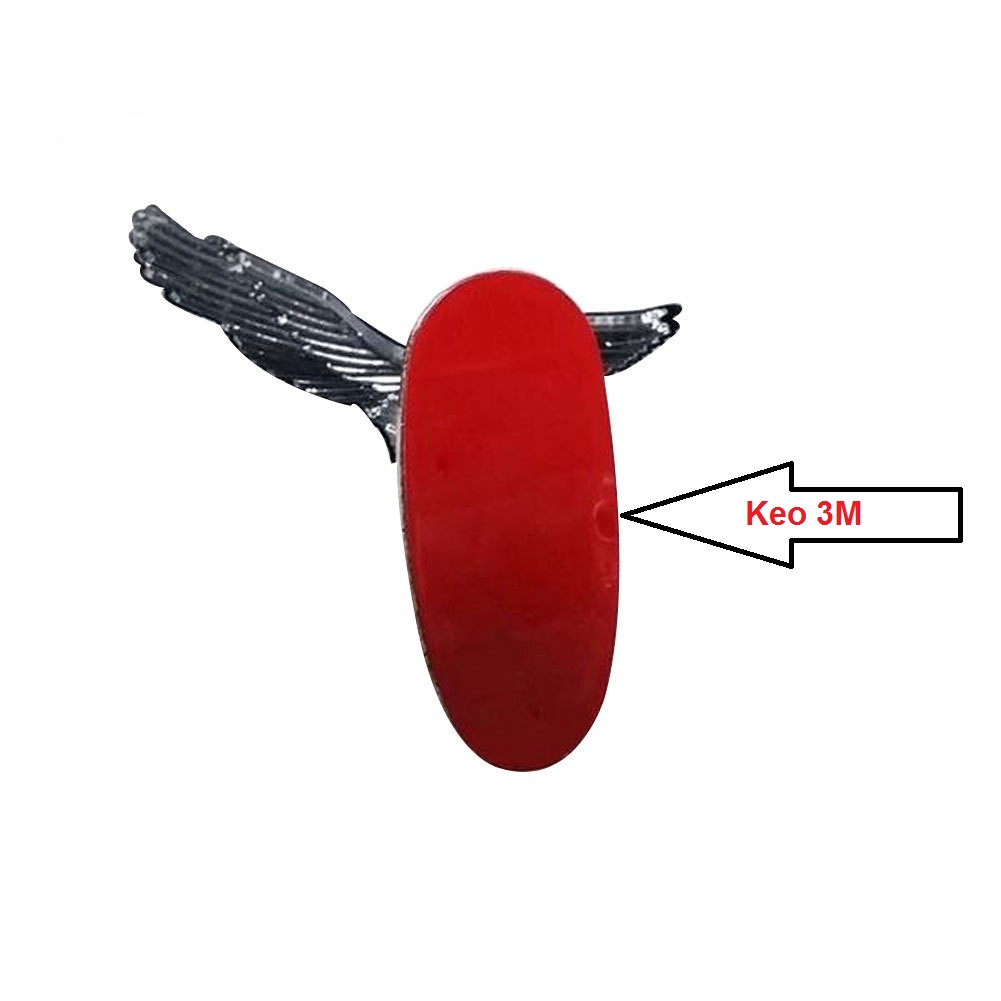 Logo Chim Đại bàng 3D dán mui xe, capo