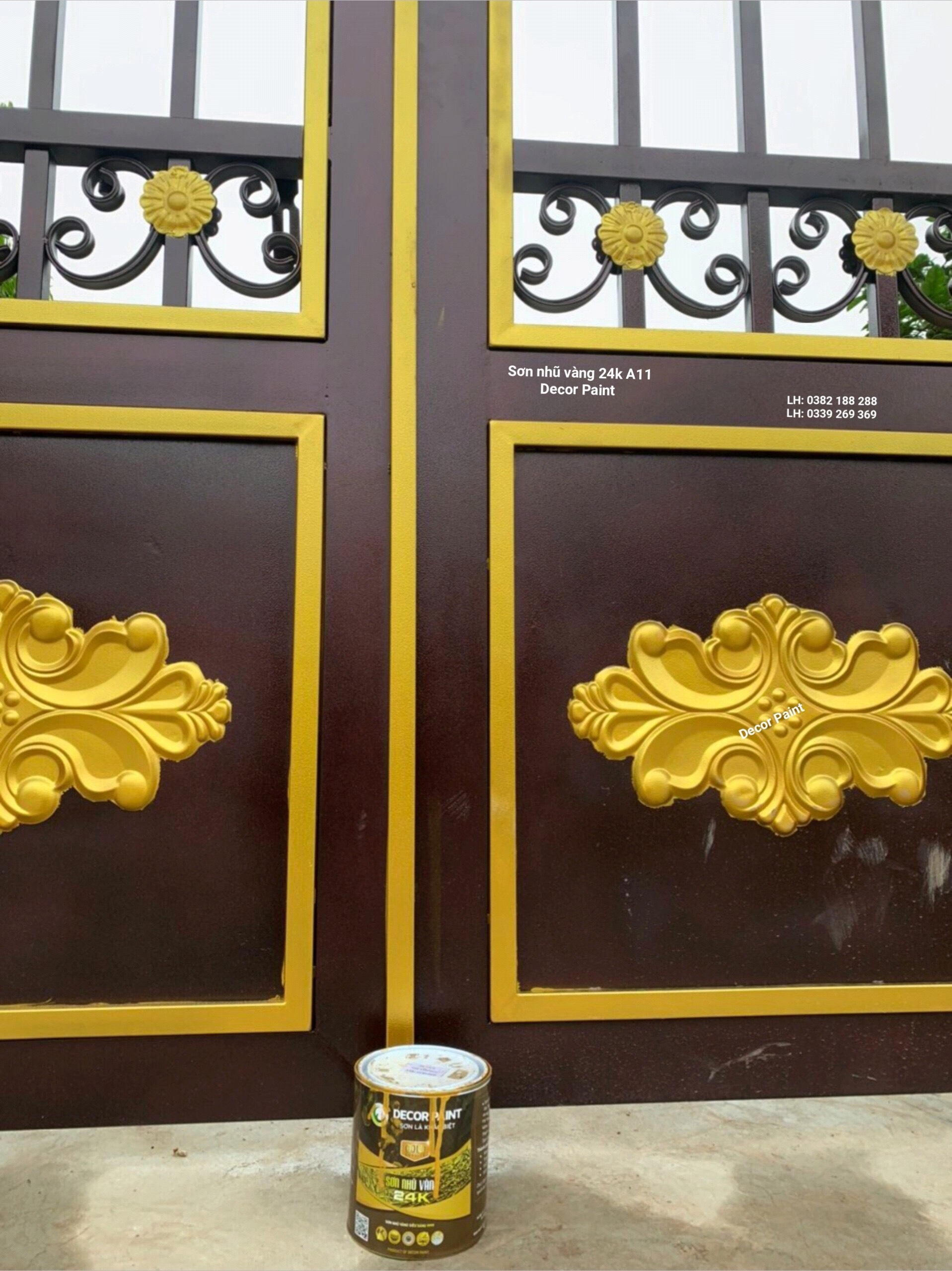 Sơn nhũ vàng 24K Decor Paint