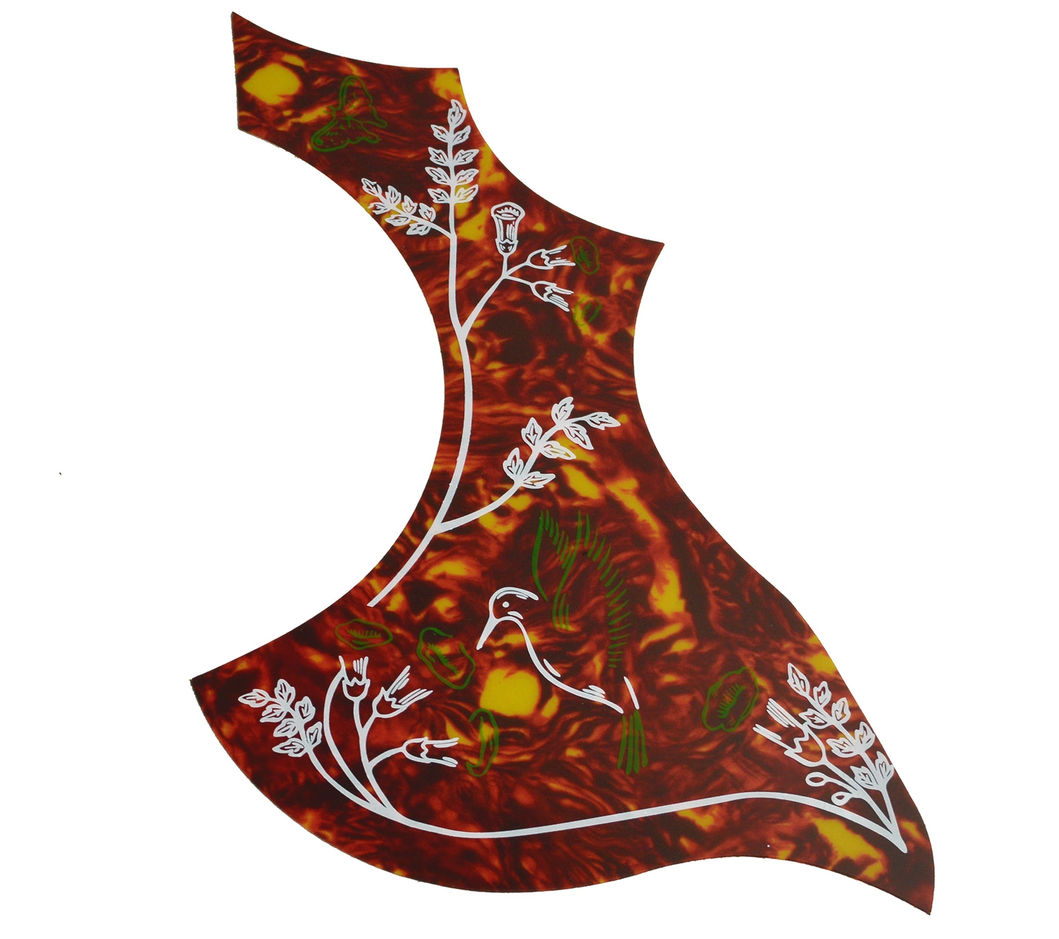 Miếng dán chống xước Có Hoa Văn cho Đàn Guitar
