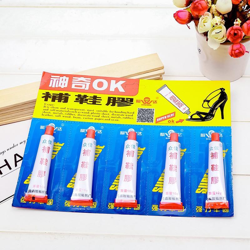 Vỉ keo dán siêu chắc 2 thành phần AB mỗi tuýp 10g