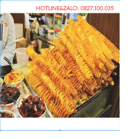 Máy cắt khoai tây lốc xoáy