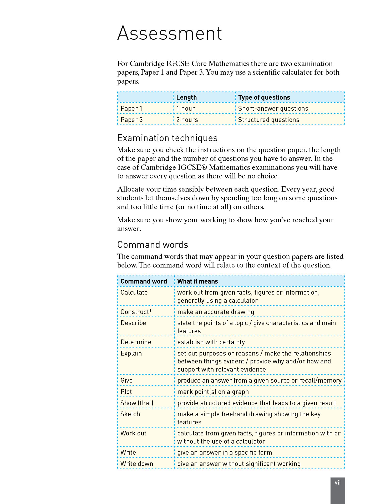 Cambridge IGCSE Core Mathematics 4th edition