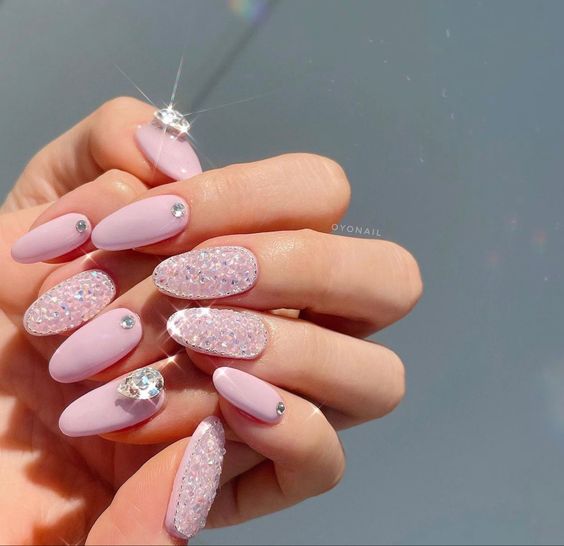 Hủ Đá Rắc Sáng Lấp Lánh Cao Cấp Trang Trí Móng Đủ Màu
