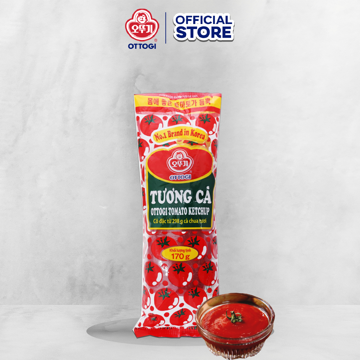 [Combo] Sốt Tương Cà 170g & Mayonnaise 130g Otoki