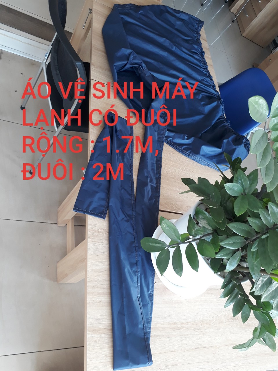 Áo trùm vệ sinh điều hòa/ máy lạnh