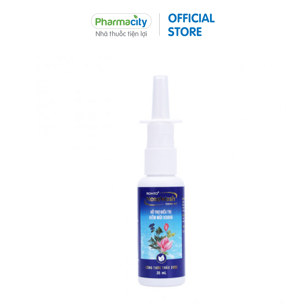 Xịt vệ sinh mũi Rohto NoseWash (35ml)