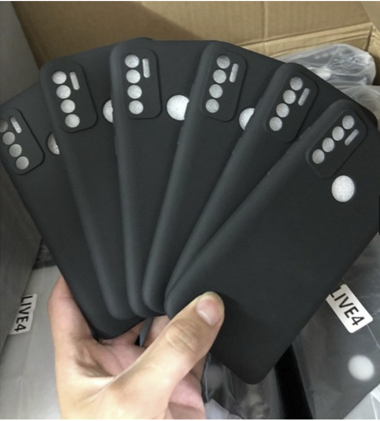 Ốp lưng Vsmart live 4 dẻo đen