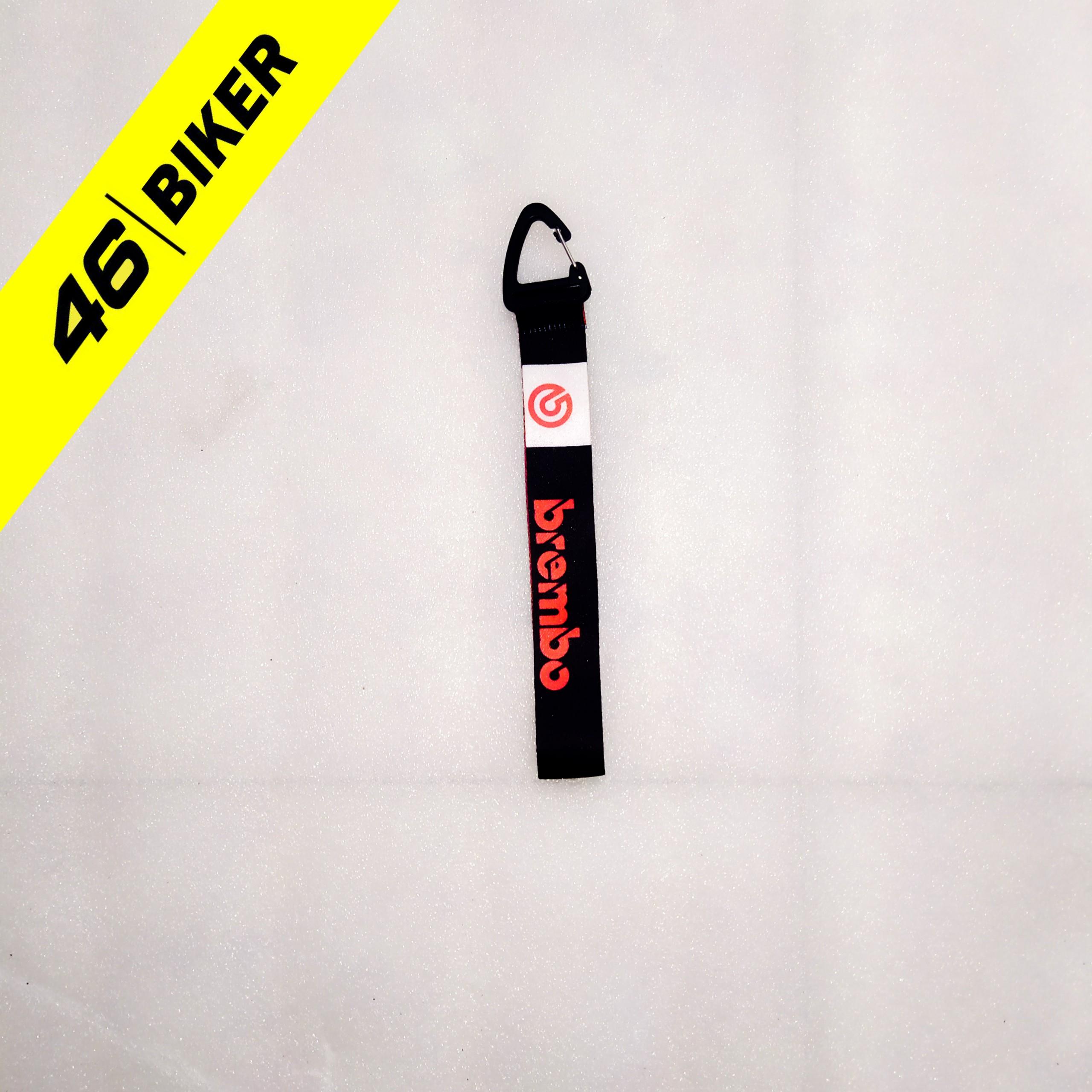 [ GIÁ XƯỞNG] MÓC KHÓA XE MÁY 46 BIKER( CÁC MẪU MÀU ĐEN) ĐẦU NHỰA - DÂY SATIN