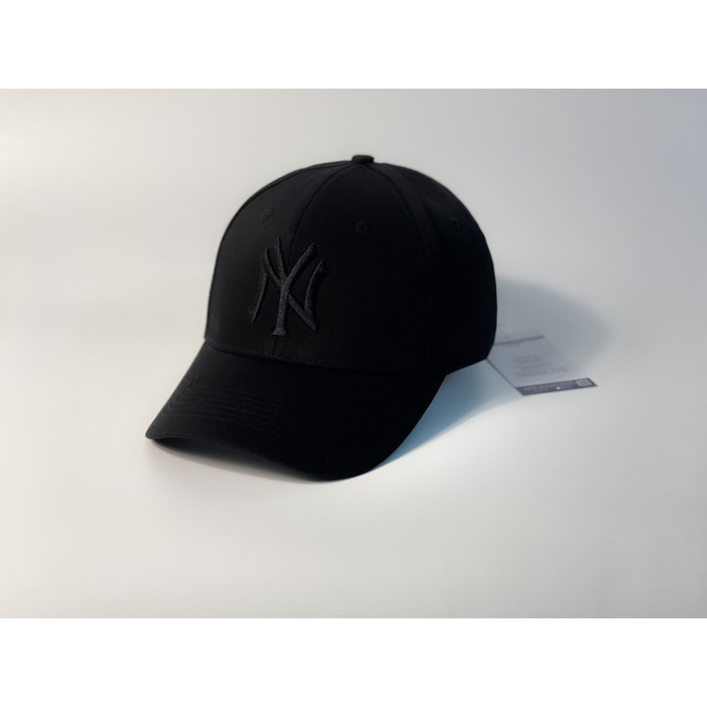 Nón kết, mũ lưỡi trai nam nữ NY MLB vải Kaki dày thời trang -ST01